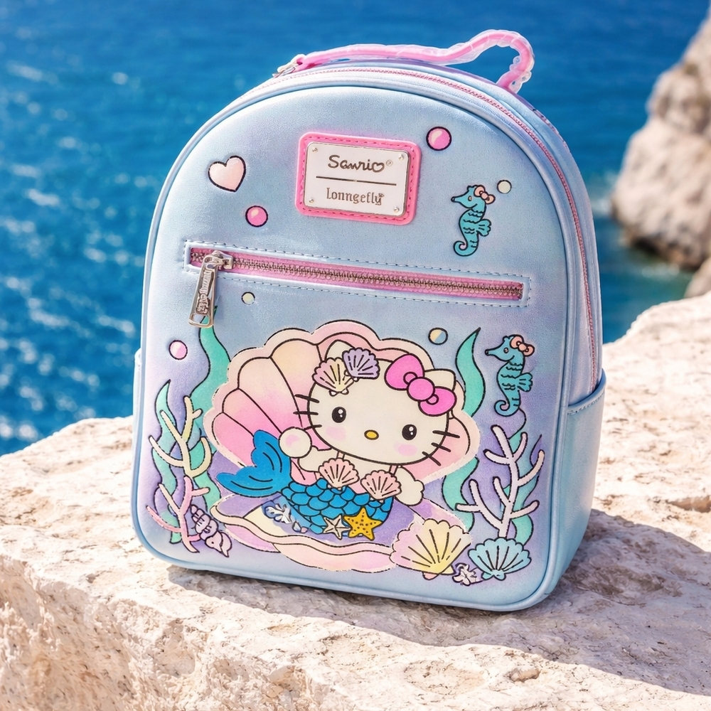 Loungefly Hello Kitty Mermaid Mini Backpack